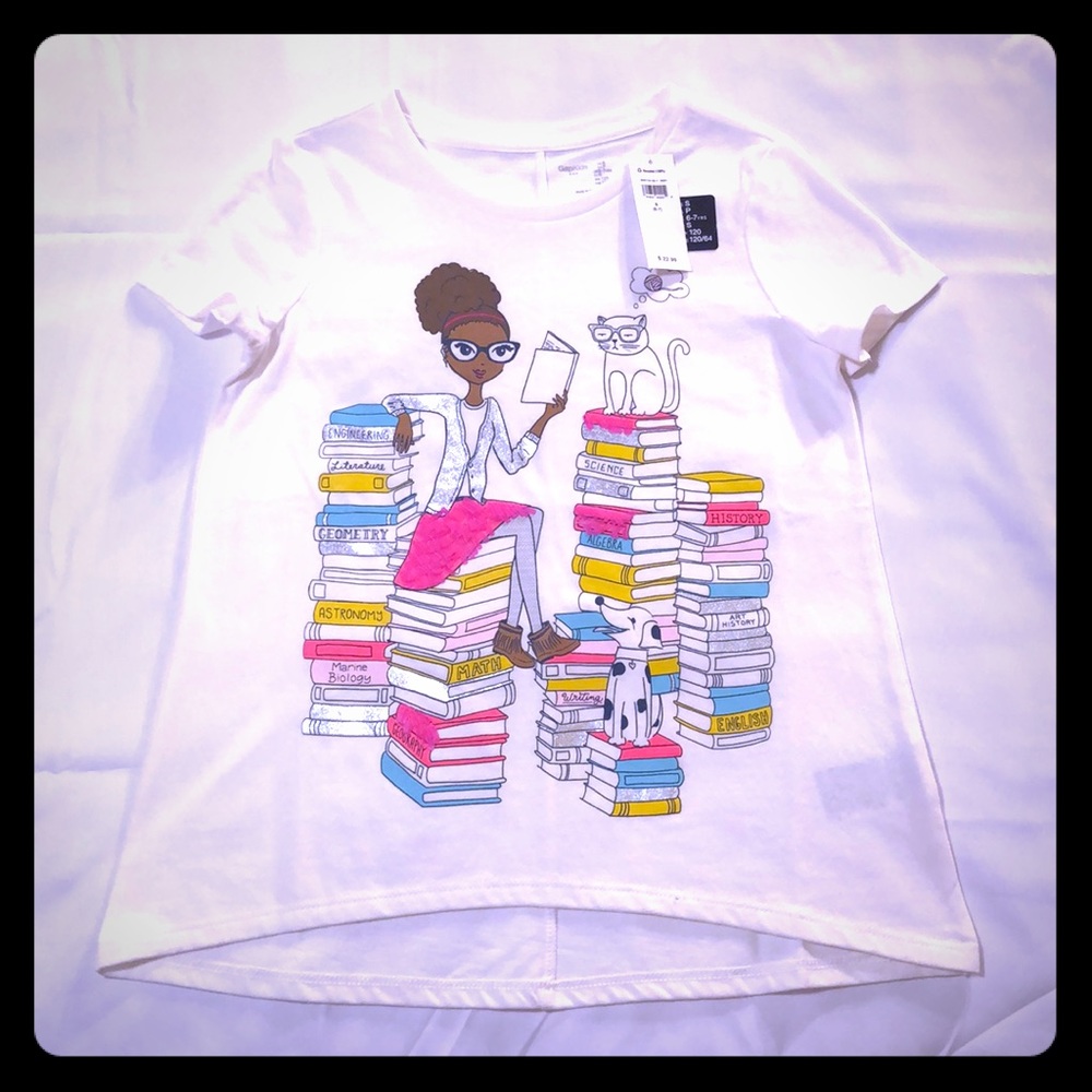 NWT GapKids Short Sleeve Top Sz S